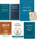 DSM – 5 – TR Study & Practice Mega Bundle – DSM – 5 – TR – Main Manual – Hardcover+ Clinician's Made Easy + Insanely Simplifi