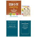 DSM – 5 – TR Clinician Toolkit – Clinician's Guide Made Easy + Desk Reference + Pocket Exam Guide + Page Table Mapping Insert