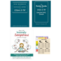 DSM – 5 – TR Clinician Toolkit – Insanely Simplified + Desk Reference + Pocket Exam Guide + Page Table Mapping Insert – Medic
