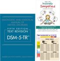DSM – 5 – TR Quick Reference Bundle – Official APA DSM – 5 – TR – Hardcove + Simplified Guide + Color Tab – Medical & Health 