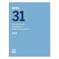 NFPA 31 Standard for the Installation of Oil – Burning Equipment, 2024 (Paperback) – ISBN: 9781455931118 – Engineering & Tech