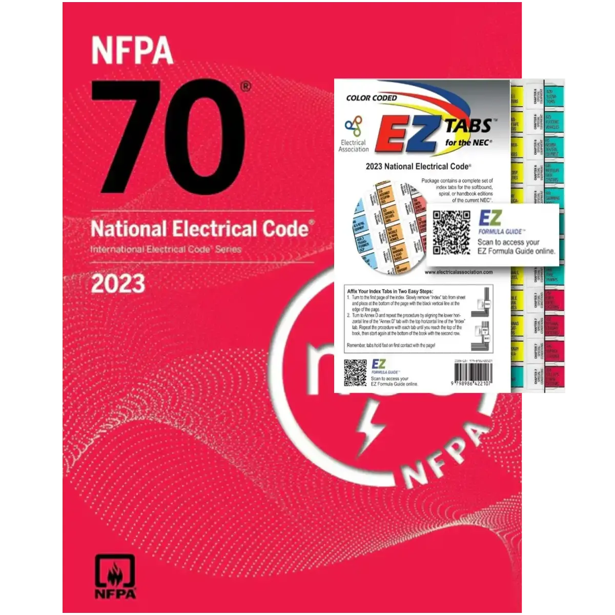 NFPA 70, National Electrical Code 2023 Edition with EZ Tabs – Paperback – ISBN: 9781455930340 – Engineering & Technology book