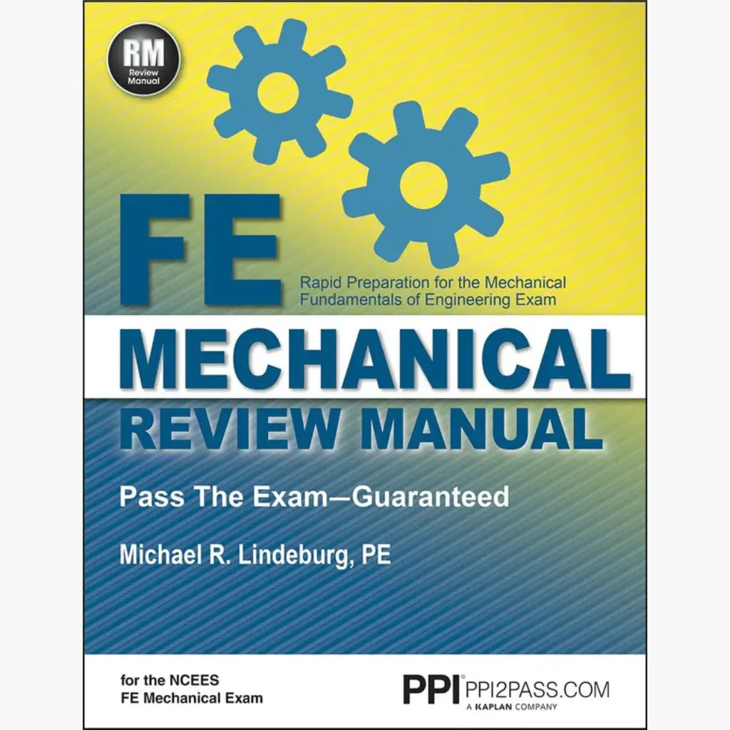PPI’s FE Mechanical Review Manual