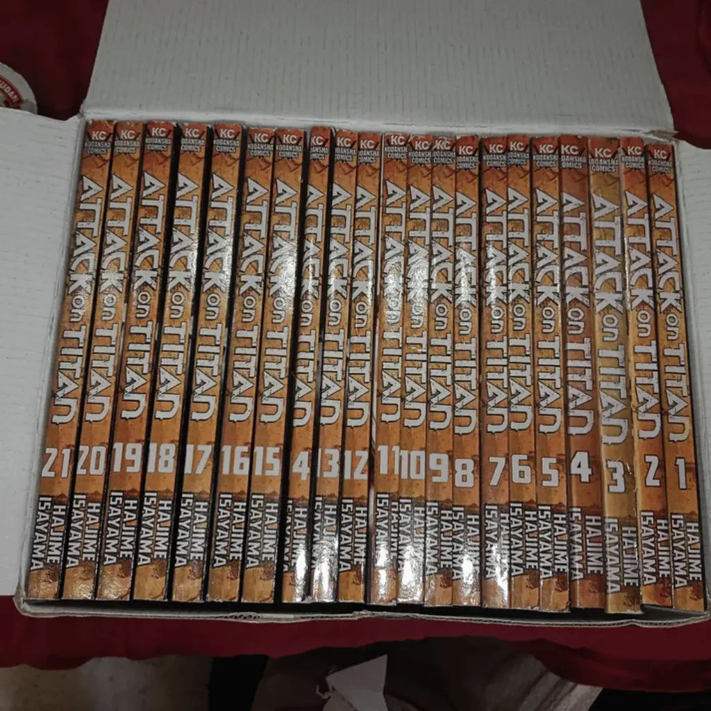 Attack On Titan Manga Box Set
