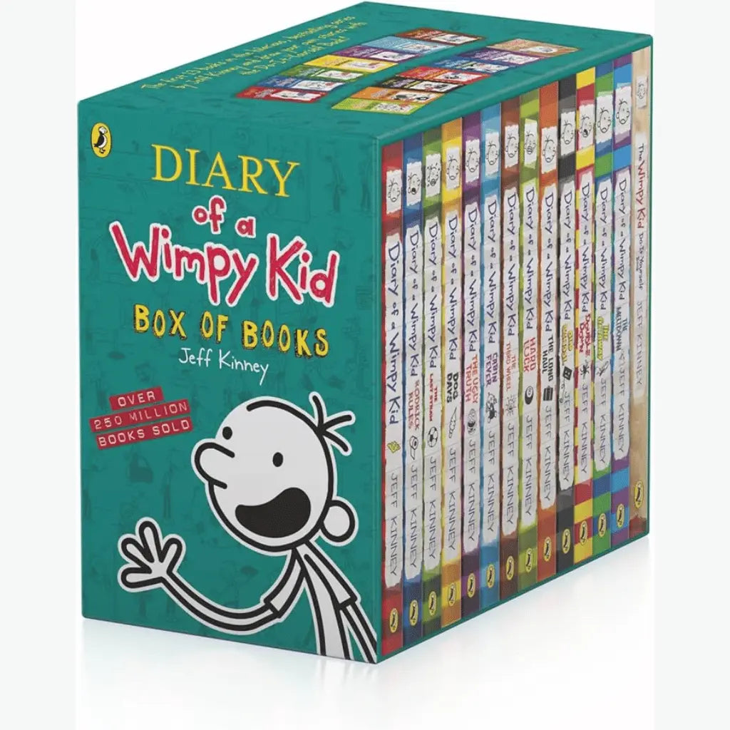 Diary of a Wimpy Kid Box of Books (1-13)