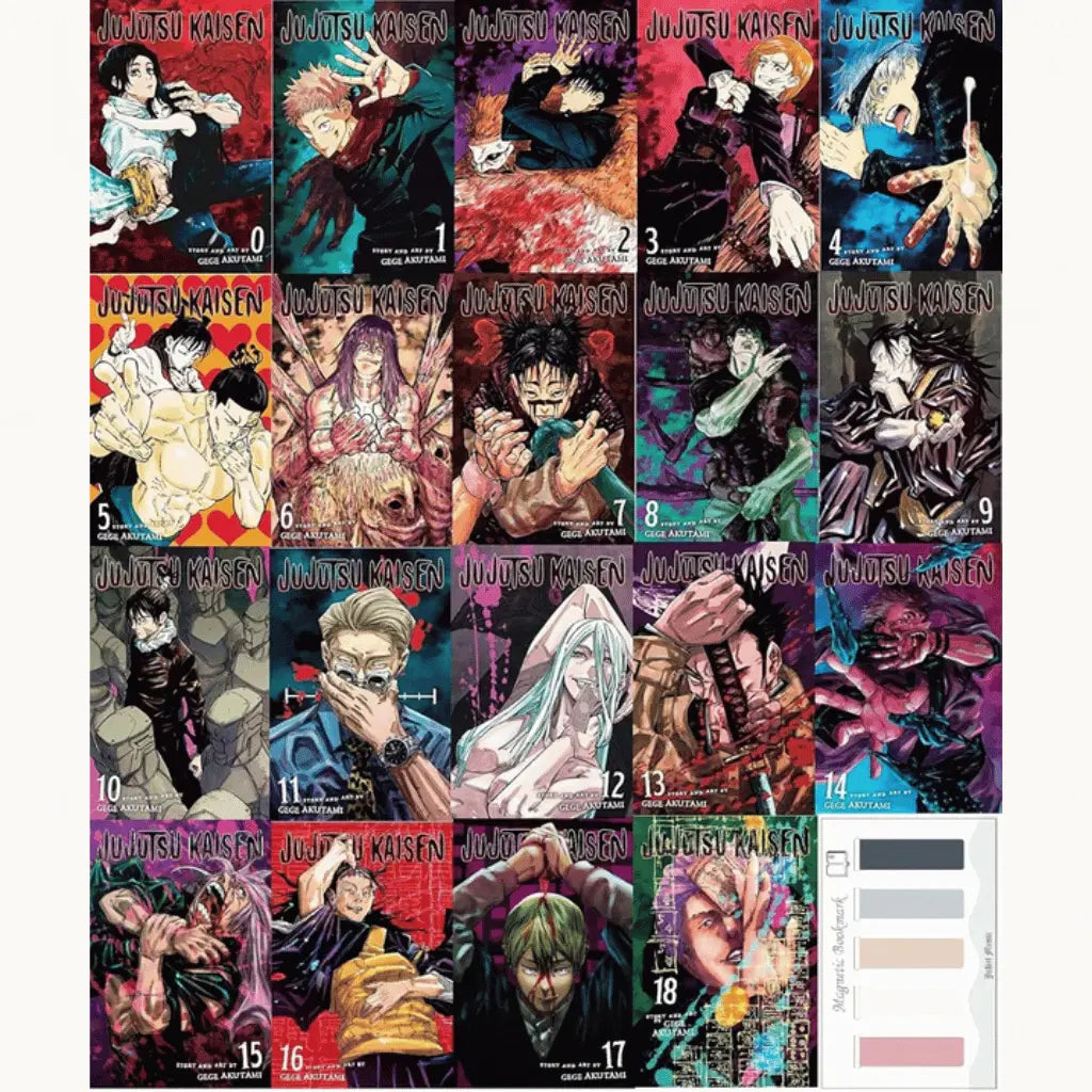 Jujutsu Kaisen Manga Series (Volume 0-18)