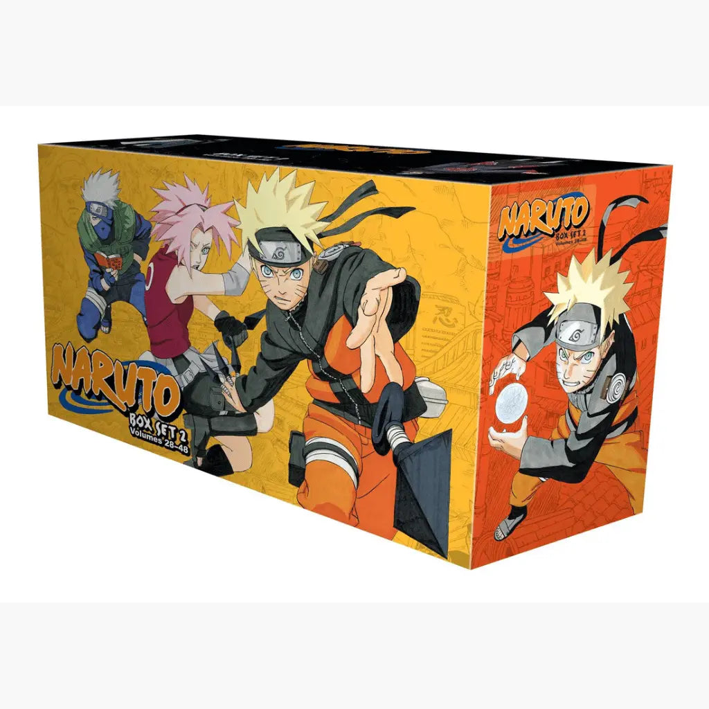 Naruto Box Set 2: Volumes 28-48