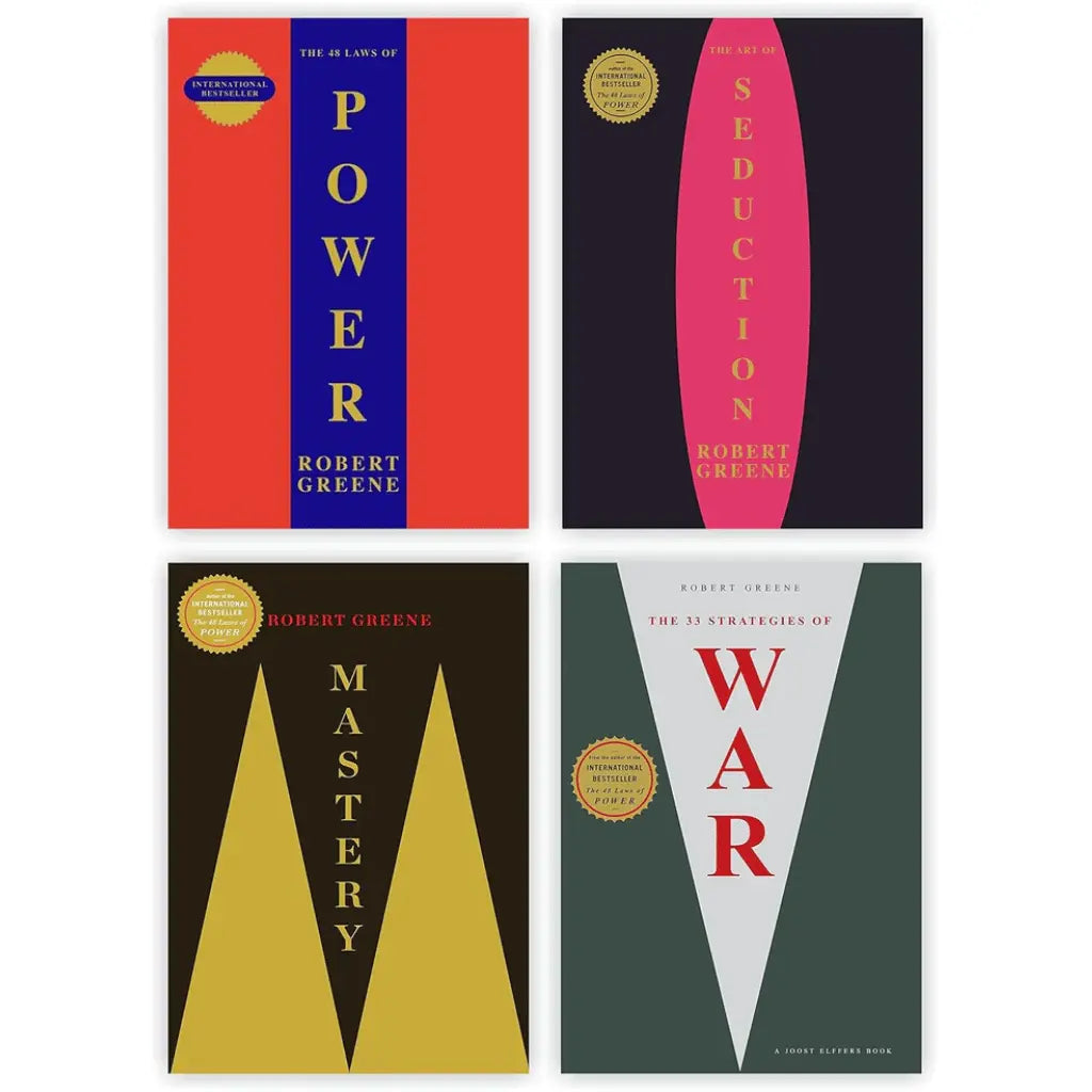 The 48 Laws of Power,The Art of Seduction, Mastery, The 33 Strategies of War