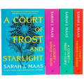 A Court of Thorns and Roses Series Sarah J. Maas 4 Books Collection Set (A Court of Thorns and Roses, A Court of Mist and Fur