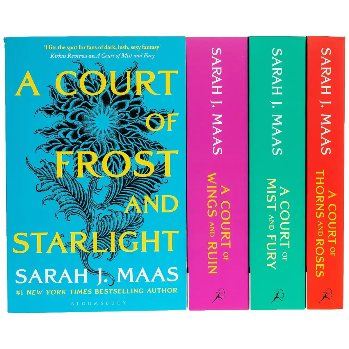 A Court of Thorns and Roses Series Sarah J. Maas 4 Books Collection Set (A Court of Thorns and Roses, A Court of Mist and Fur