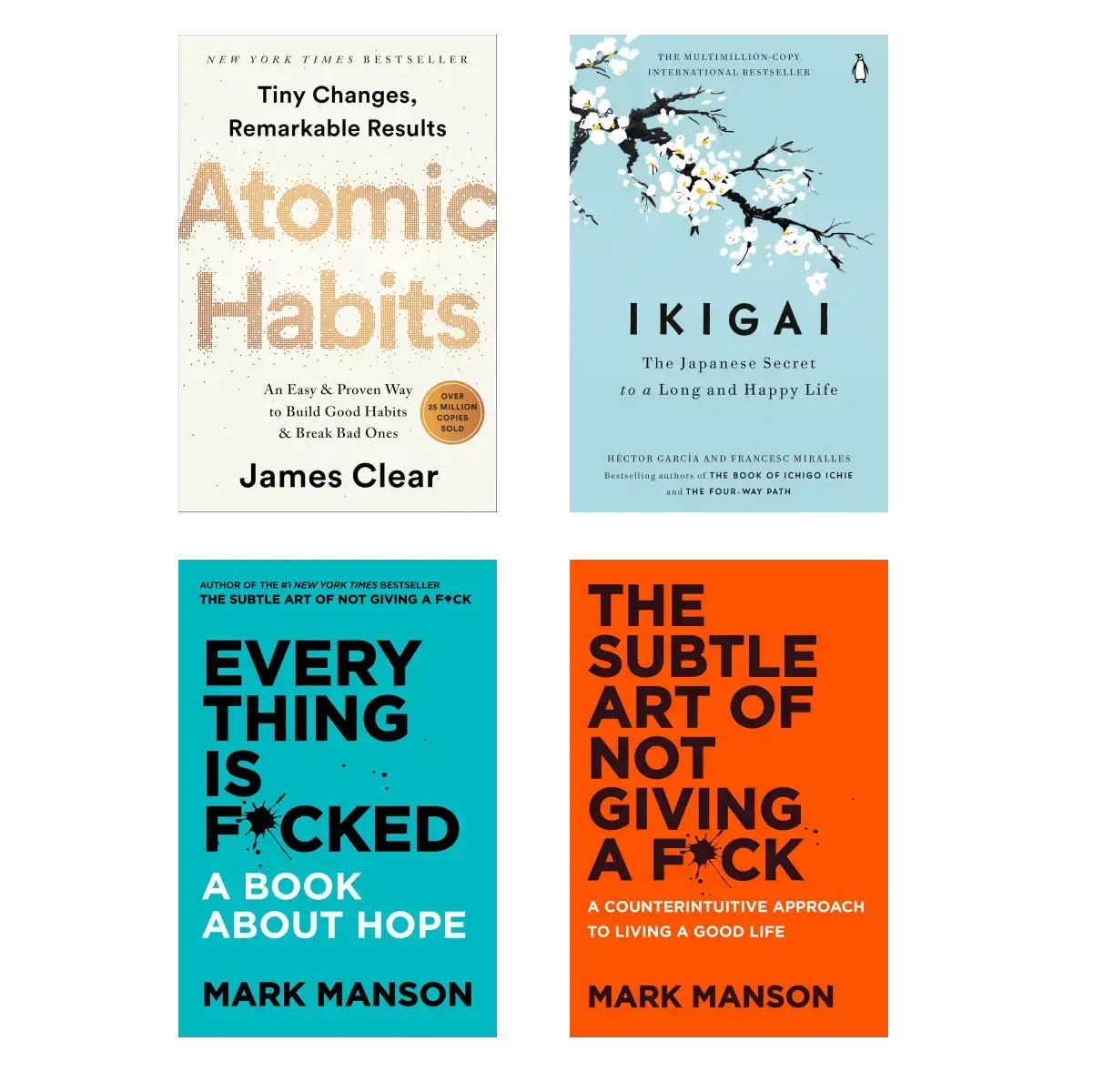 Life Upgrade Book Set: 4 Bestsellers on Habits, Money, Mindset & Meaning – Paperback – Business & Management book from BooksC
