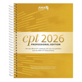 CPT Professional 2026 – American Medical Association Official Coding Manual – Spiral Binding – ISBN: 9781640163225 – Medical 