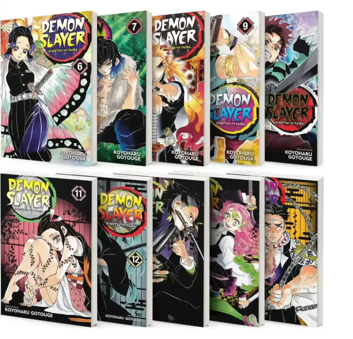 Demon Slayer: Kimetsu no Yaiba (Vol. 6 – 15) 10 Books Collection Set – Paperback – Manga & Box Sets book from BooksCartOnline