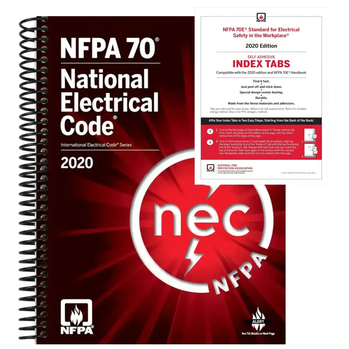 NFPA 70 National Electrical Code 2020 Spiral – Bound + Index Tab – Official Edition – Engineering & Technology book from Book