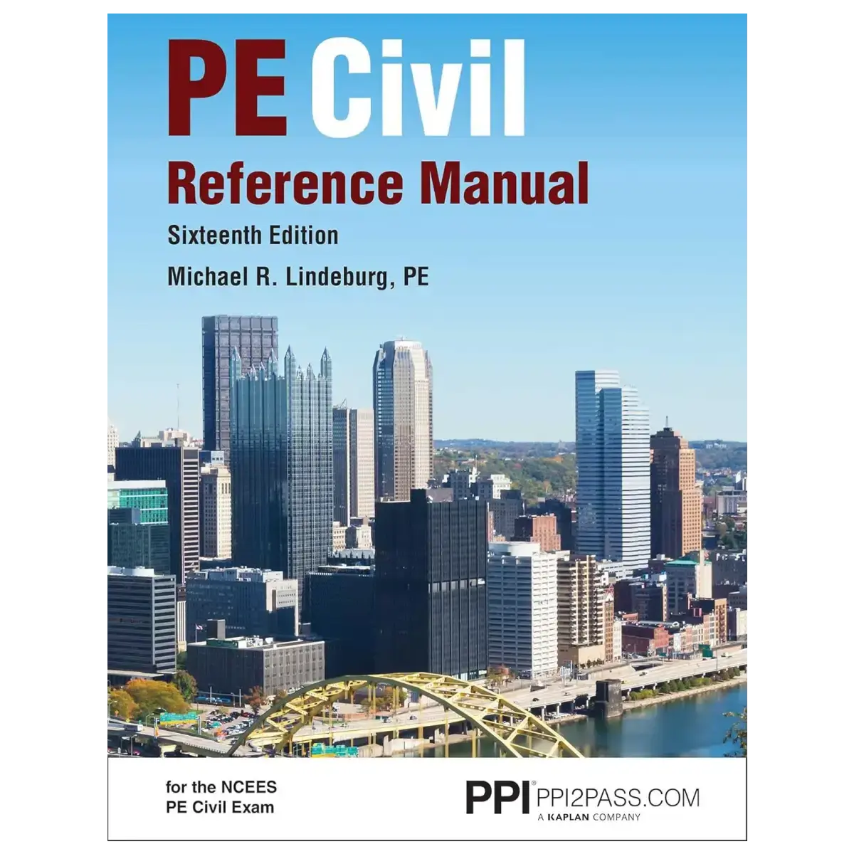 PE Civil Reference Manual: A Comprehensive Civil Engineering Review Book 16th Edition – Hardcover – ISBN: 9781591265702 – Com
