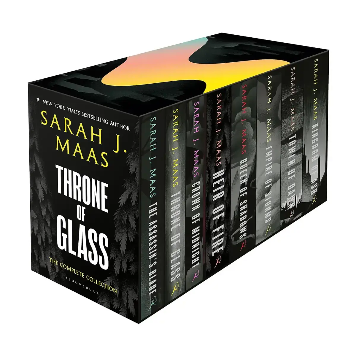 Throne of Glass Series Box Set – Sarah J. Maas Complete 7 – Book Collection – Full Series Set By Sarah J. Maas – Best Selling